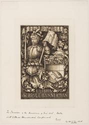 Bookplate: W. Bruce Bannerman