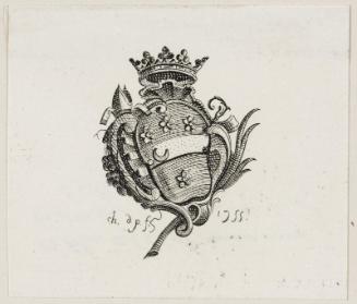 Bookplate: [Abbé Alliot almoner of Stanislao, King of Poland]