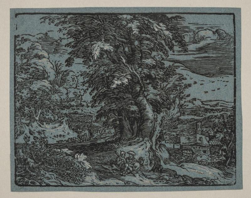 Landscape with Seated Couple