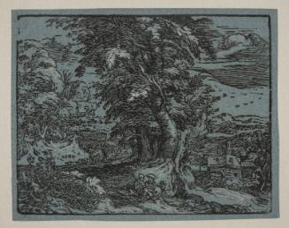 Landscape with Seated Couple