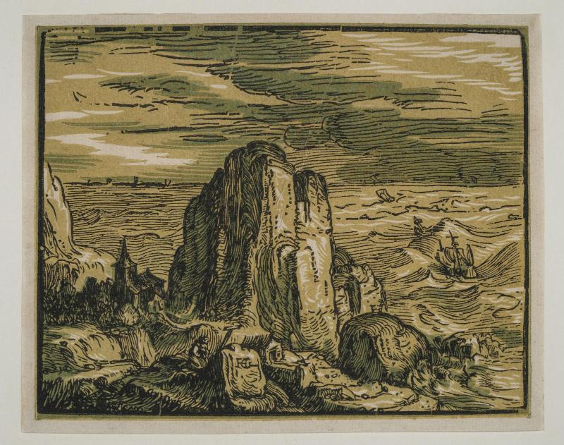 Cliff on the Seashore
