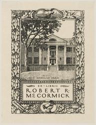 Bookplate of Robert R. McCormick