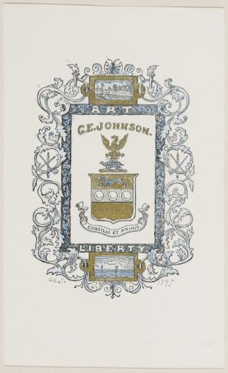 Bookplate: G. E. Johnson