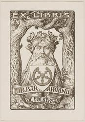 Bookplate: Armin von Foelkersam