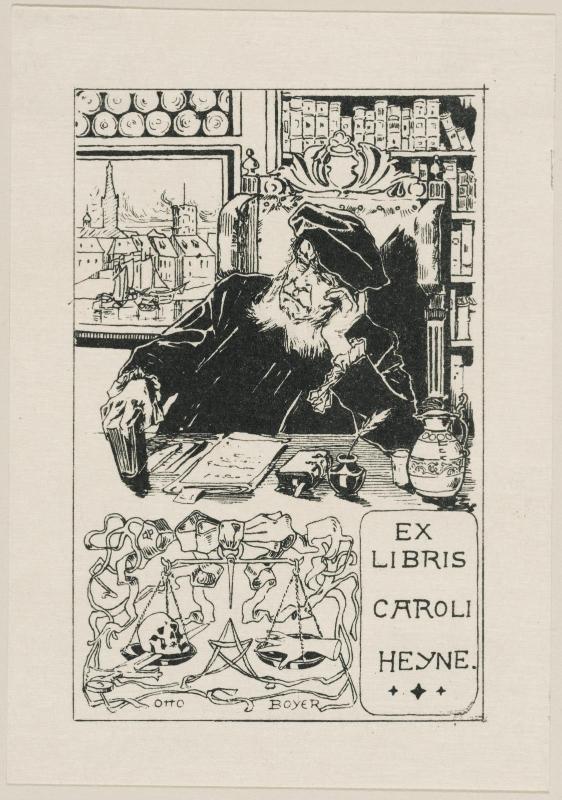 Bookplate: Carl Heyne