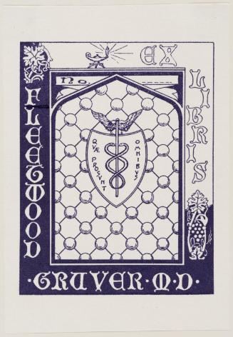 Bookplate: Fleetwood Graver, M.D.