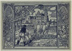 Bookplate: Dorfbibliothek zu Gross-Lüsewitz