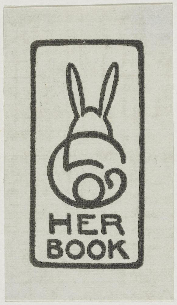 Bookplate of Olive Lothrop Grover