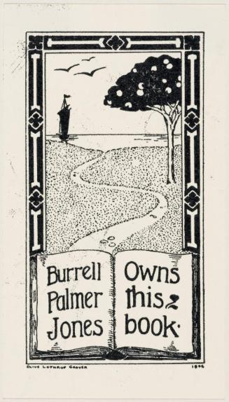Bookplate of Burrell Palmer Jones