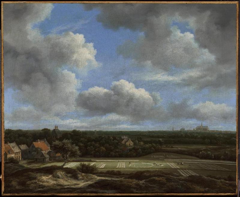 View of the Plain of Haarlem with Bleaching Grounds
