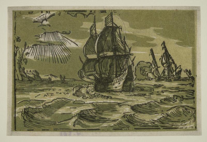 Seascape with Two-Master