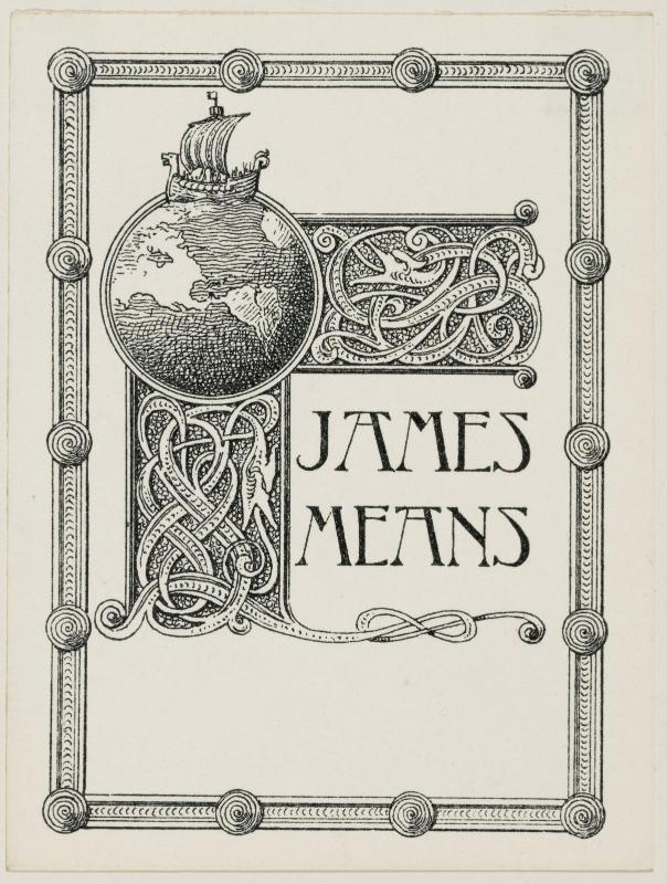 Bookplate: James Means