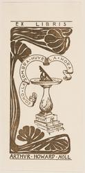 Bookplate: (Motto) Arthur Howard Noll, MDCCCC