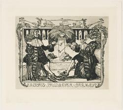 Bookplate: Paul Meyer. Bremen
