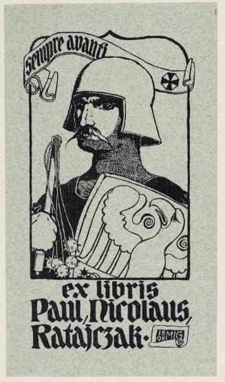 Bookplate: Paul Nic. Ratajczak