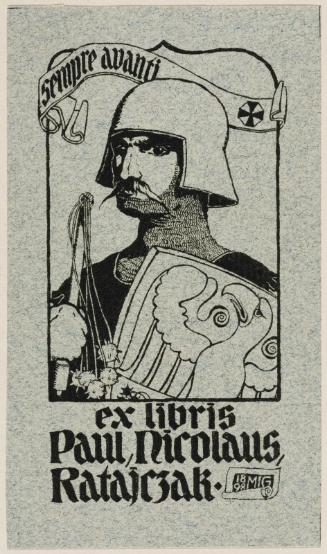 Bookplate: Paul Nic. Ratajczak