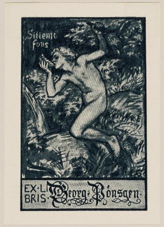 Bookplate: Georg Poensgen