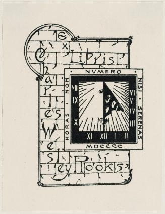 Bookplate: Charles Wesley Rooke