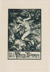 Bookplate: Georg Poensgen