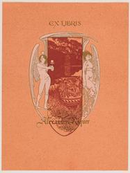 Bookplate: Alexandre Riquer, 1901