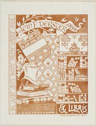 Bookplate: Jean F. Verster