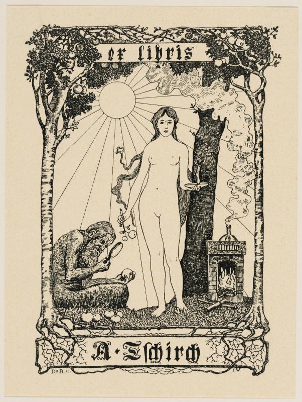 Bookplate: A. Tschirch
