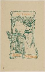 Bookplate: Adolf Spemann