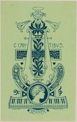 Bookplate: Caecilie Wolbrandt