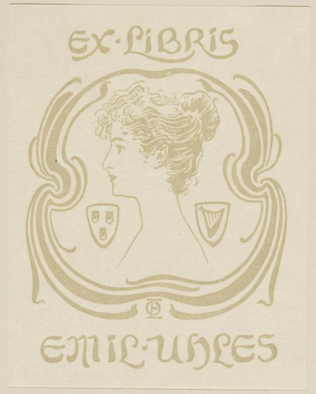 Bookplate: Emil Uhles
