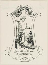 Bookplate: Franz and Lissy Susemihl