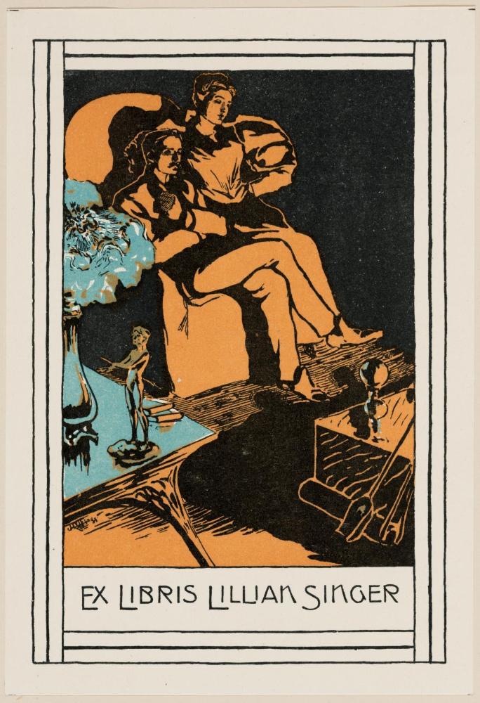 Bookplate: Lillian Singer