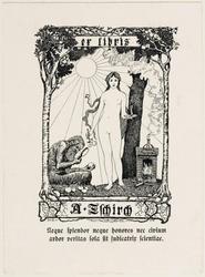 Bookplate: A. Tschirch