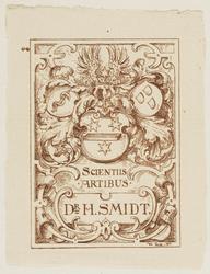 Bookplate: Dr. H. Smidt