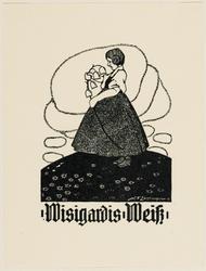 Bookplate: Wisigardis Weiss