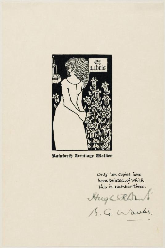 Ex libris: Rainforth Armitage Walker
