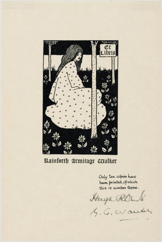 Ex libris: Rainforth Armitage Walker