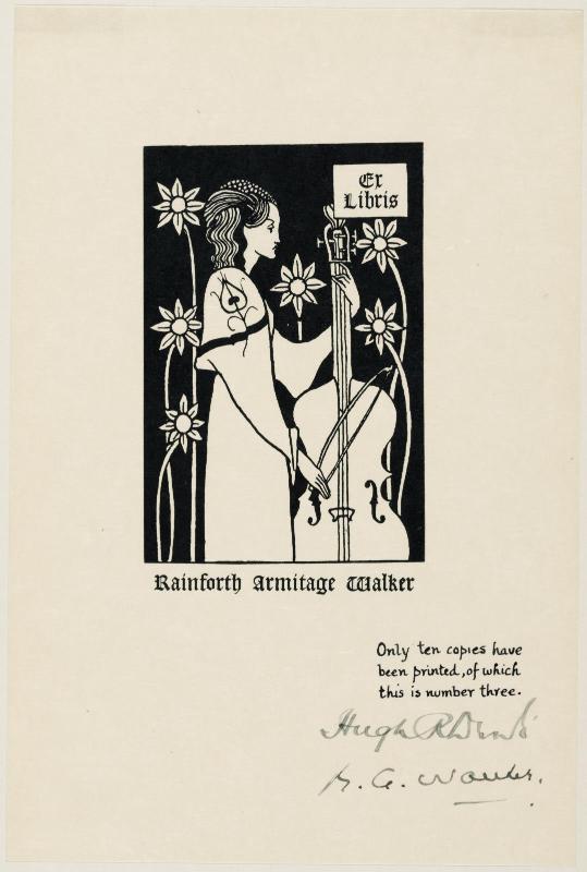 Ex libris: Rainforth Armitage Walker