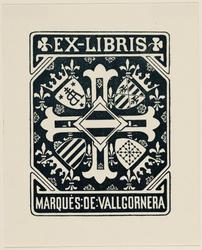 Ex libris: Marqués de Vallgornera
