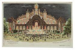 EXPOSITION UNIVERSELLE 1900. Palais de l'Electricité. (champ de Mars.)