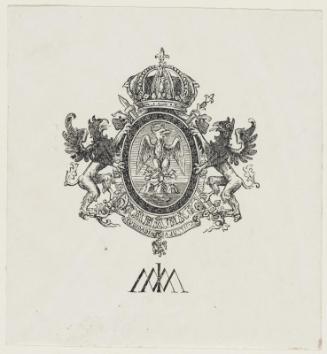 Bookplate: Emp. Maximilian of Mexico