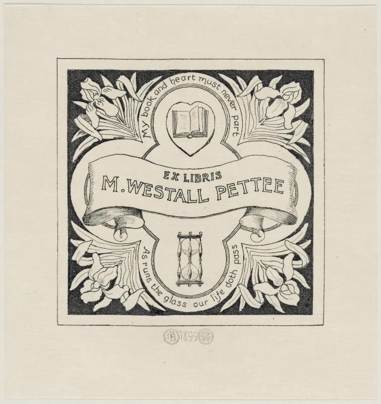 Bookplate: M. Westall Pettee