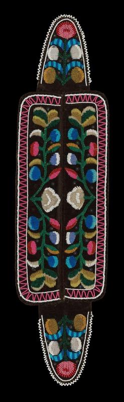 Moccasin vamps and cuffs (unmade)
