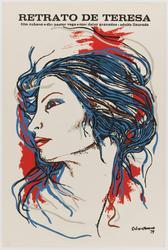 Retrato de Teresa (Portrait of Teresa, poster for the film directed by Pastor Vega)