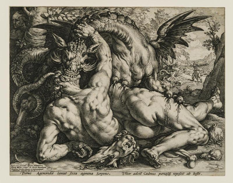 The Dragon Devouring the Companions of Cadmus