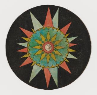Bottom disk for a zoetrope