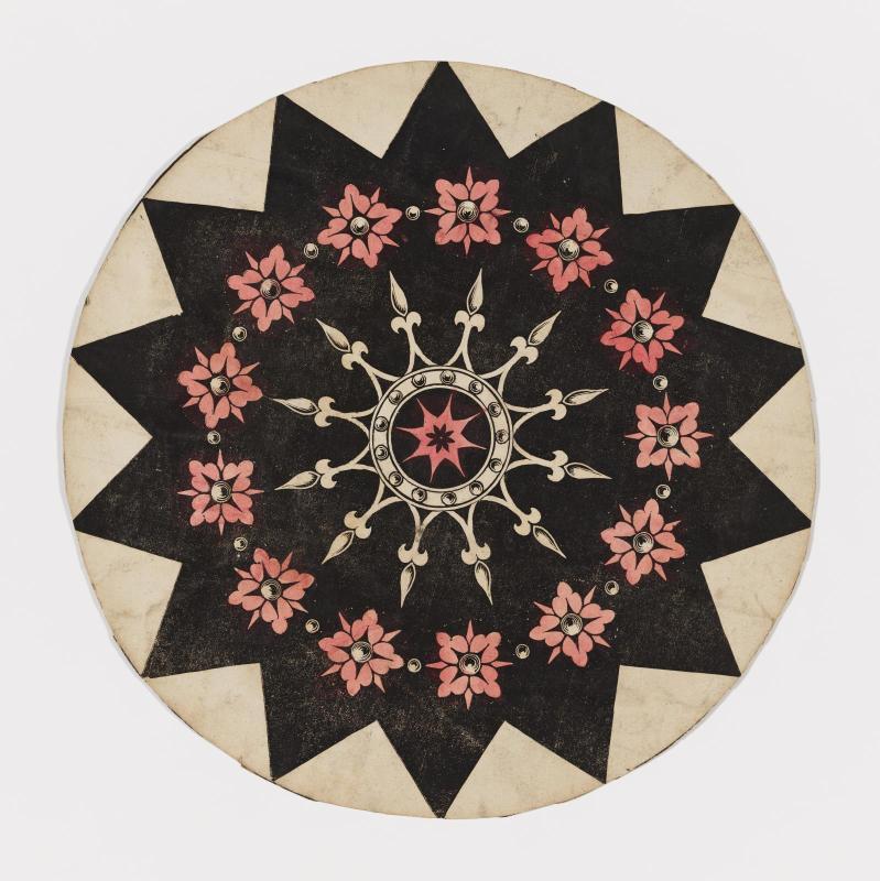 Bottom disk for a zoetrope