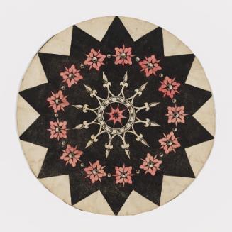 Bottom disk for a zoetrope