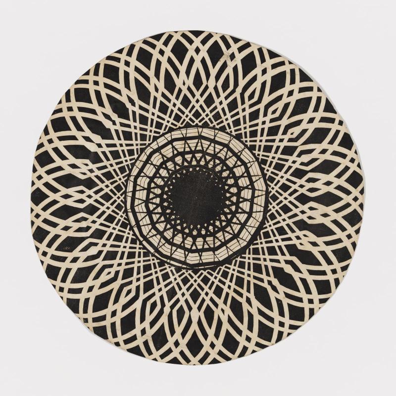 Bottom disk for a zoetrope