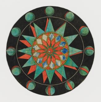Bottom disk for a zoetrope