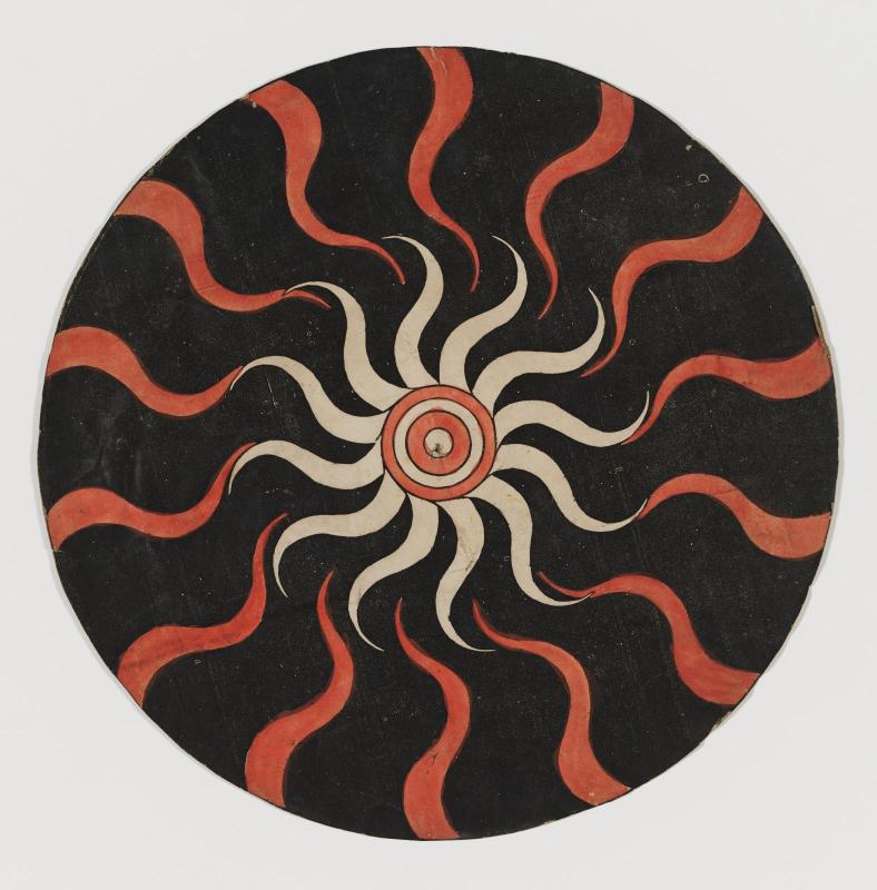 Bottom disk for a zoetrope